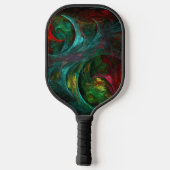 Genesis Nova Abstracte Art Pickleball Paddle (Achterkant)