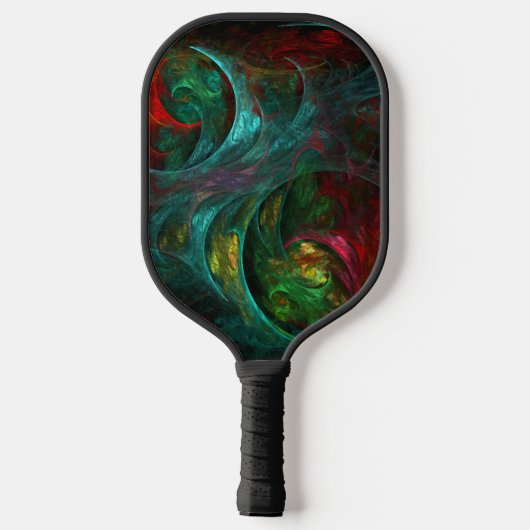 Genesis Nova Abstracte Art Pickleball Paddle (Achterkant)