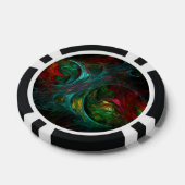 Genesis Nova Abstracte Art Poker Chips (Enkel)
