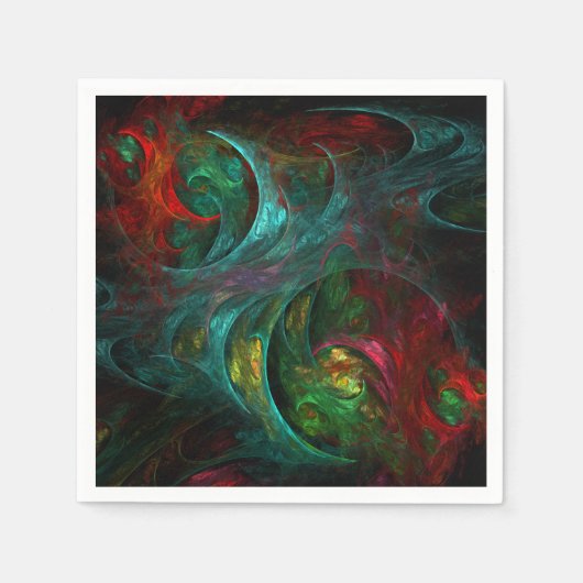 Genesis Nova Abstracte Art Servet (Voorkant)