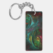 Genesis Nova Abstracte Art Sleutelhanger (Voorkant Links)