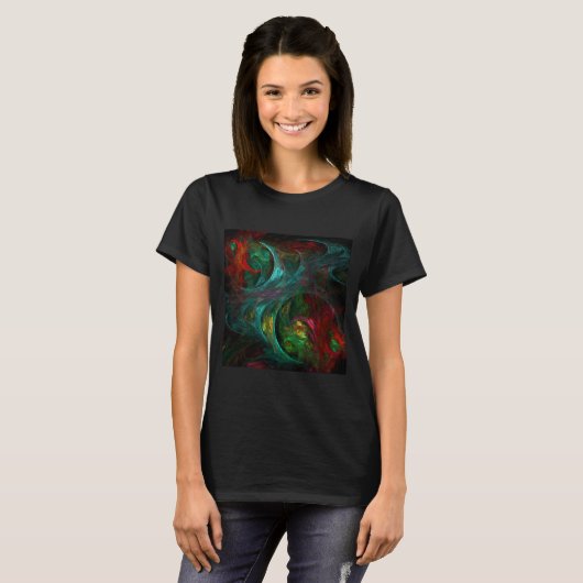 Genesis Nova Abstracte Art T-shirt (Voorkant volledig)