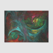 Genesis Nova Abstracte Art Tissuepapier (Voorkant)