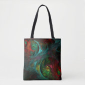 Genesis Nova Abstracte Art Tote Bag (Voorkant)