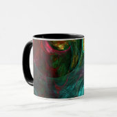 Genesis Nova Abstracte koffie Mok (Voorkant links)