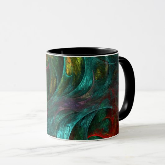 Genesis Nova Abstracte koffie Mok (Voorkant rechts)