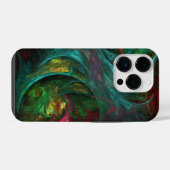 Genesis Nova Abstracte Kunst iPhone Hoesje (Achterkant horizontaal)