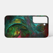 Genesis Nova Abstracte Kunst Samsung Galaxy Hoesje (Achterkant horizontaal)