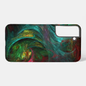 Genesis Nova Abstracte Kunst Samsung Galaxy Hoesje (Achterkant horizontaal)