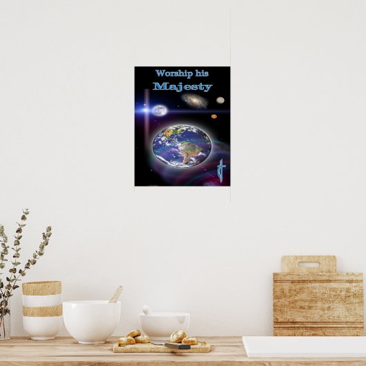 Genesis-poster Poster (Keuken)