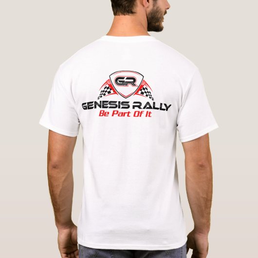 Genesis Rally T-Shirt (Achterkant)