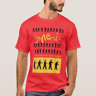 Genesis Rockmuziekband Live in Concert familie vri T-shirt