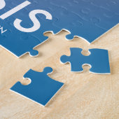 Genesis Sample-return missie ruimte kunst. Legpuzzel (Zijkant)