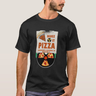 Genesis Streetslijtage - Nuke-It Pizza Logo T-shir T-shirt