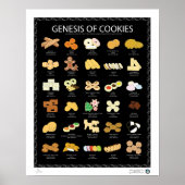 GENESIS VAN COOKIES, DARK, 16 X20" POSTER (Voorkant)