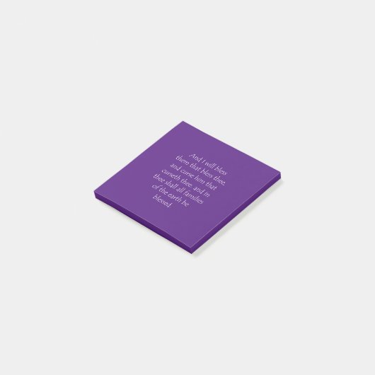 Genesis voor scriptnotering 12 3 post-it® notes (Schuin)
