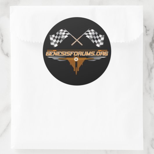 Genesisforums.org Sticker (Tas)