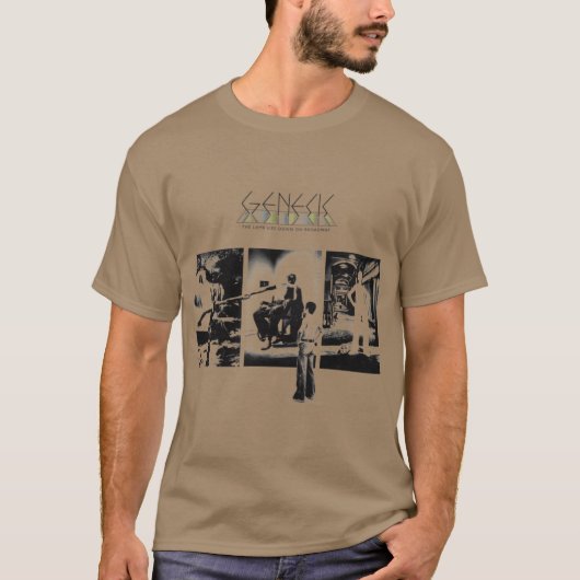 Genesishe Lam Liggen op Broadway cadeau T-shirt (Voorkant)