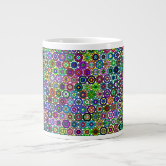 Geneste cirkels 20oz Mok (Voorkant)