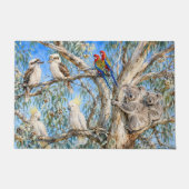 Genesteld tussen de eucalyptus nr. 2 deurmat (Voorkant)