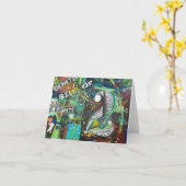 Genetic Bill of Rights Schilderij #2 Kaart (Gele Bloem)