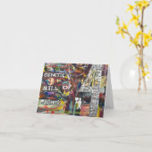 Genetic Bill of Rights schilderij #4 Kaart (Gele Bloem)