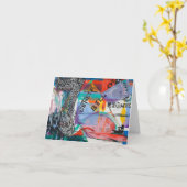 Genetic Bill of Rights schilderij #7 Kaart (Gele Bloem)