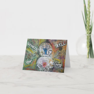 Genetic Bill of Rights Schilderij #8 Kaart