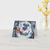 Genetic Bill of Rights schilderij #9 Kaart (Gele Bloem)