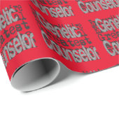 Genetic Counselor Extraordinaire Cadeaupapier (Rol Hoek)