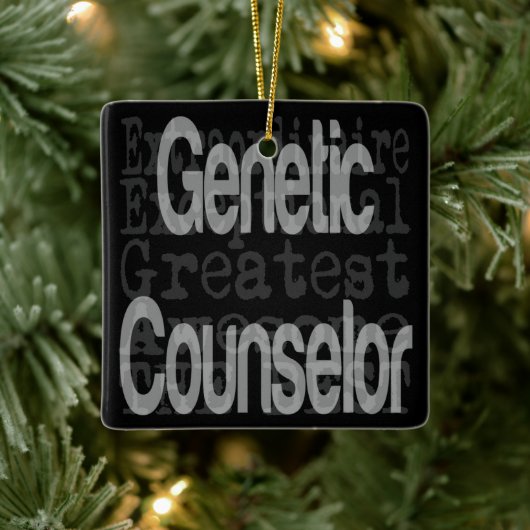 Genetic Counselor Extraordinaire Keramisch Ornament (Boom)