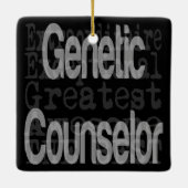 Genetic Counselor Extraordinaire Keramisch Ornament (Achterkant)