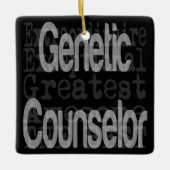 Genetic Counselor Extraordinaire Keramisch Ornament (Voorkant)