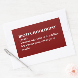 Genetic Engineer - Grappige definitie Rechthoekige Sticker