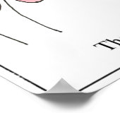 Genetic Engineering Cow GMO Udder Cartoon Poster (Hoek)