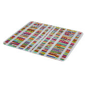 Genetic Equality Deco Glass Cutting Board Snijplank (Hoek)