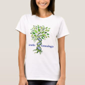 Genetic Genealogist T-shirt (Voorkant)