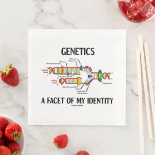 Genetica Een Aspect Van Mijn Identiteit DNA Replic Servet