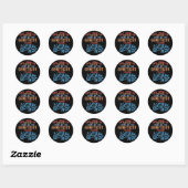 Genetica, Hoofdgeneticus Ronde Sticker (Vel)