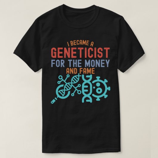 Genetica, Hoofdgeneticus T-shirt (Design voorkant)