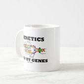 Genetica is in mijn genen DNA Replication Coffee M Koffiemok (Voorkant links)