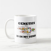 Genetica is in mijn genen DNA Replication Coffee M Koffiemok (Links)