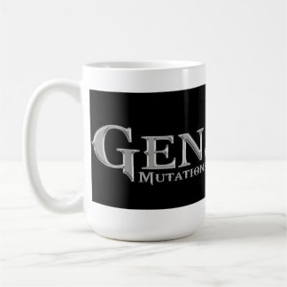 Genetica Mutations gebeuren Coffee Mugs Metallic Koffiemok