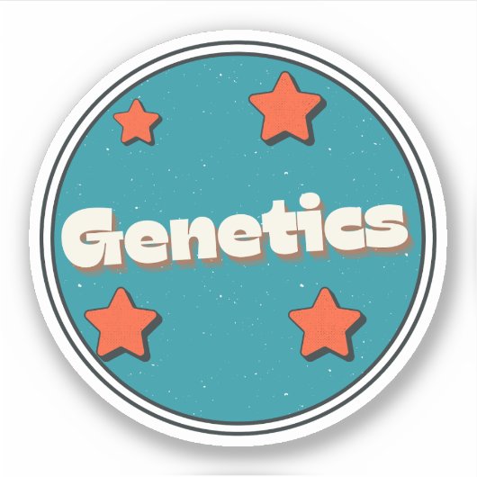 Genetica Sticker (Voorkant)