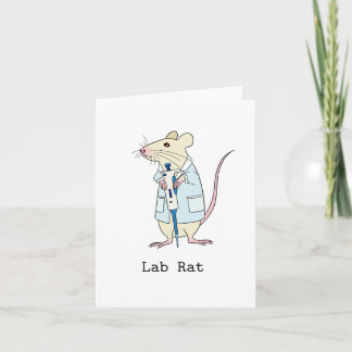 Genetica wetenschaps lab rat kaart