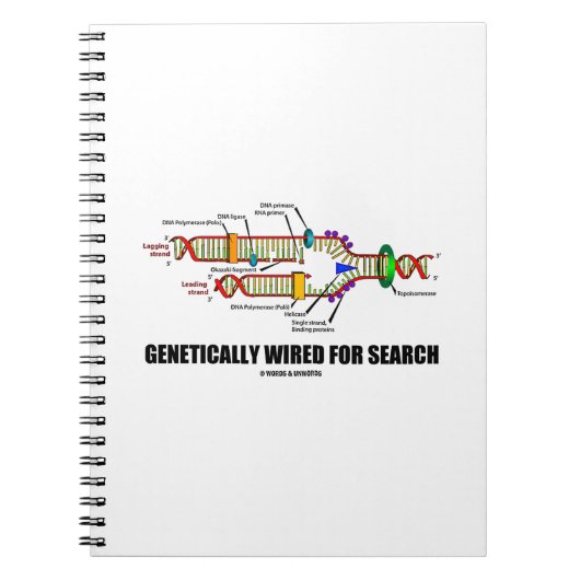 Genetically Wired For Search (DNA Replication) Notitieboek (Voorkant)