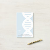 Geneticists DNA Strand Personalized Name Post-it® Notes (Op bureau)