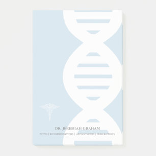 Geneticists DNA Strand Personalized Name Post-it® Notes