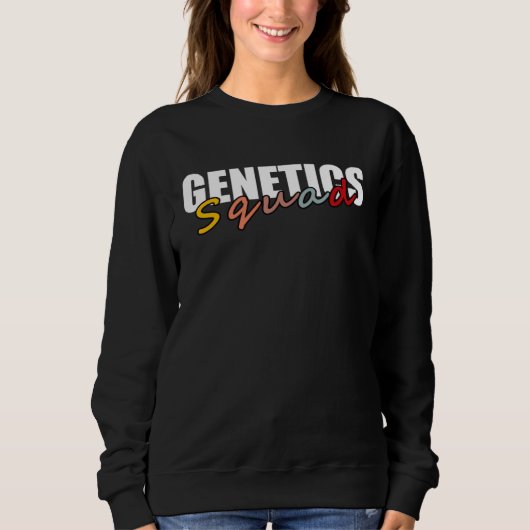 Genetics Doctor Nice Genetics Biologist Science Te Trui (Voorkant)