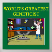 geneticts biologie ontwerp poster (Voorkant)